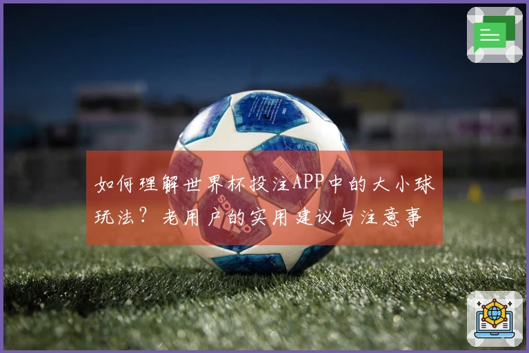 如何理解世界杯投注APP中的大小球玩法？老用户的实用建议与注意事项